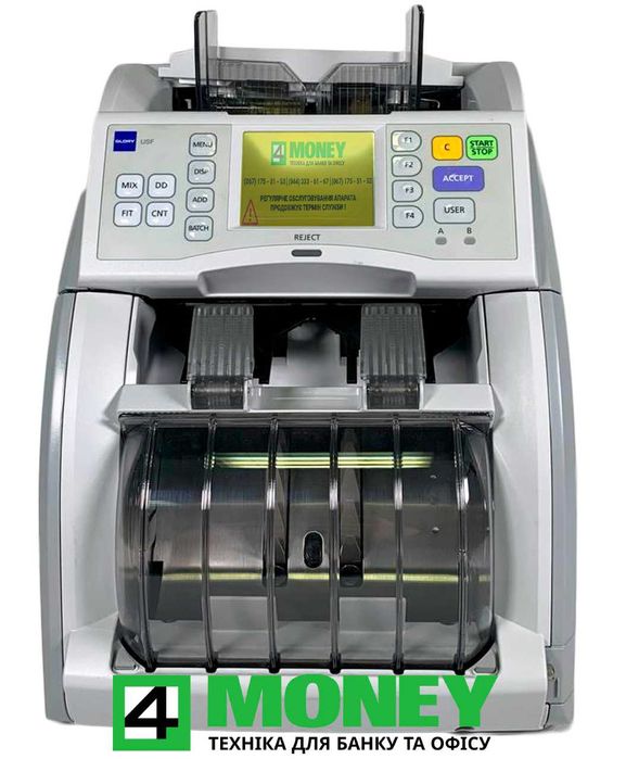 Счетная Машинка Проверка Номинала GLORY USF 51 КАК НОВЫЙ Сортировщик