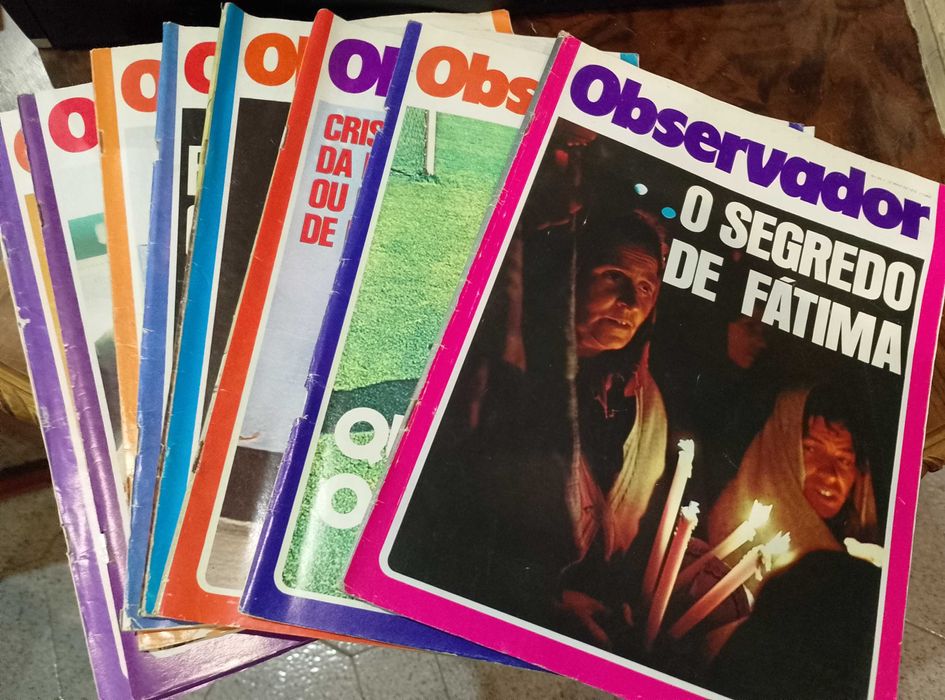 Revistas Observador 9 unidades