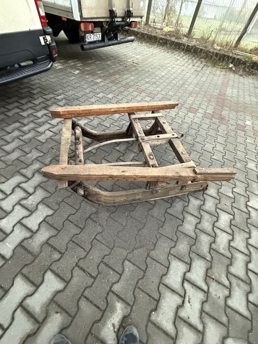 Stare sanie, smyki, gnatki konne