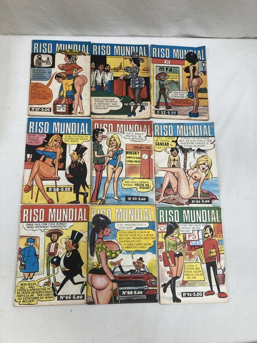Conjunto 18 Revistas Riso Mundial