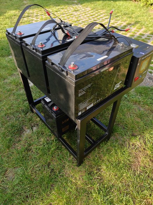 Zasilanie awaryjne ups akumulatory agm 4,8kw magazyn energii