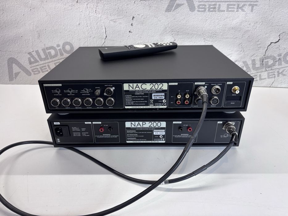 Naim NAC 202+NAP200+NAPSC gwarancja  zestaw stereo hi-end
