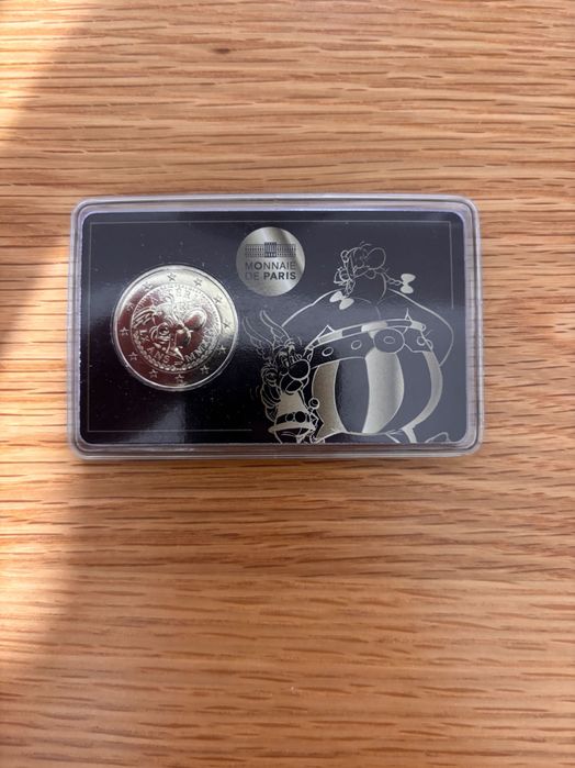 Lote 3 Coincards 2€ França 2019 – 60 Anos de Astérix (Monnaie de Paris)