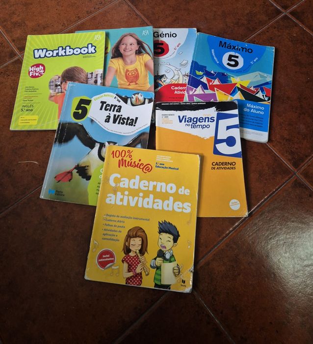 Cadernos de atividade 5 ano