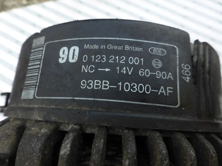ford mondeo alternator 90a 0123212001