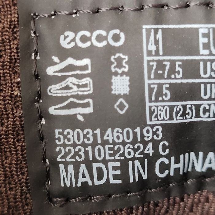 Черевики шкіряні Оригінал Ecco Jamestown 530314 рр.41