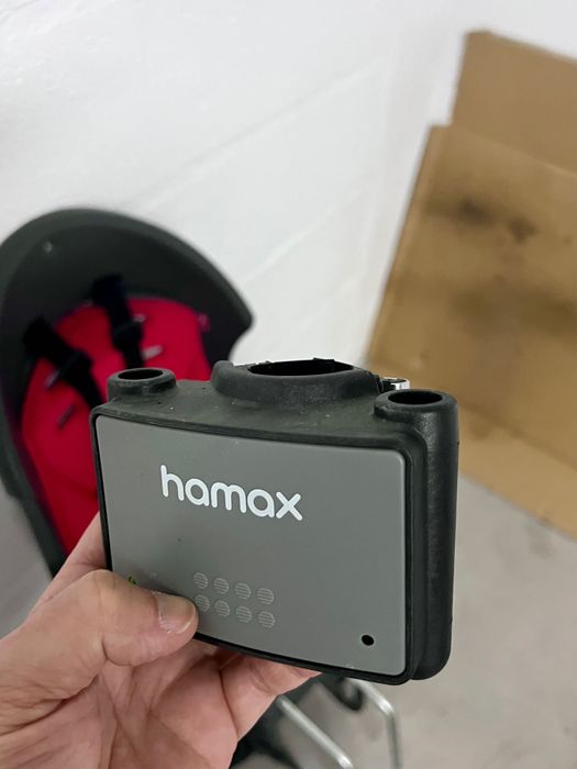 Cadeira Hamax criança bicicleta