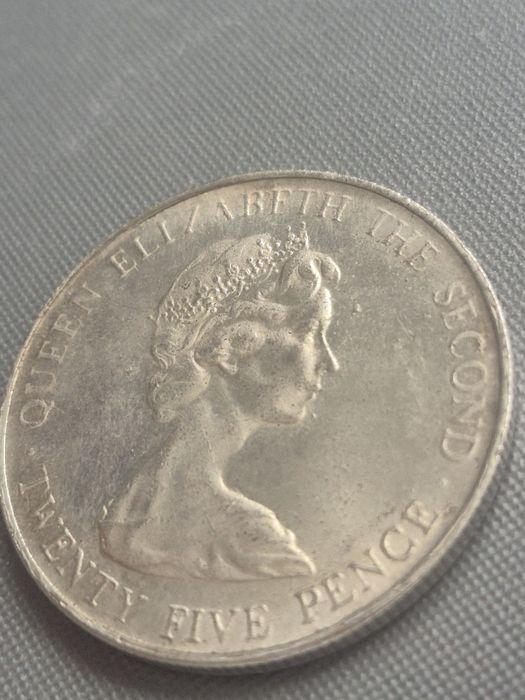 One dolar i 25 pence DEFEKT