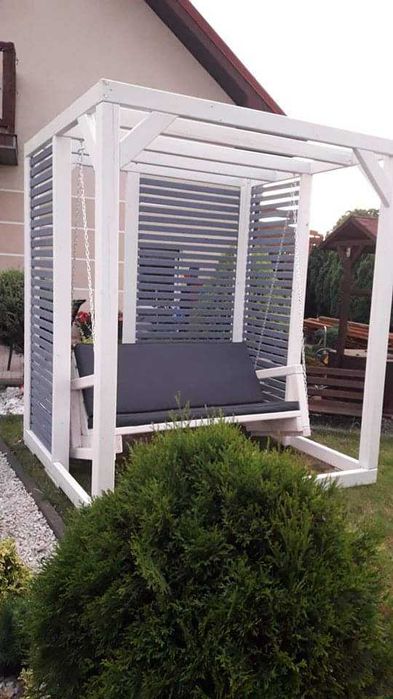 Stelaż na huśtawki, plac zabaw