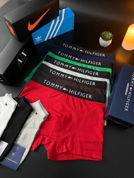 Чоловічі боксери Tommy Hilfiger. Мужское белье/трусы Томми Хилфигер