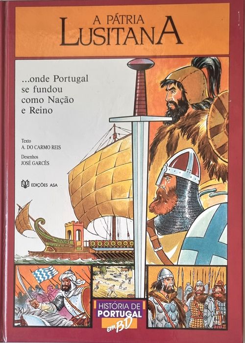 História de Portugal em BD - 1 A Pátria Lusitana