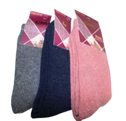 3 pary ciepłych skarpet damskich WEŁNA ANGORA