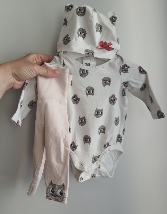 Komplet roz 50 h&m