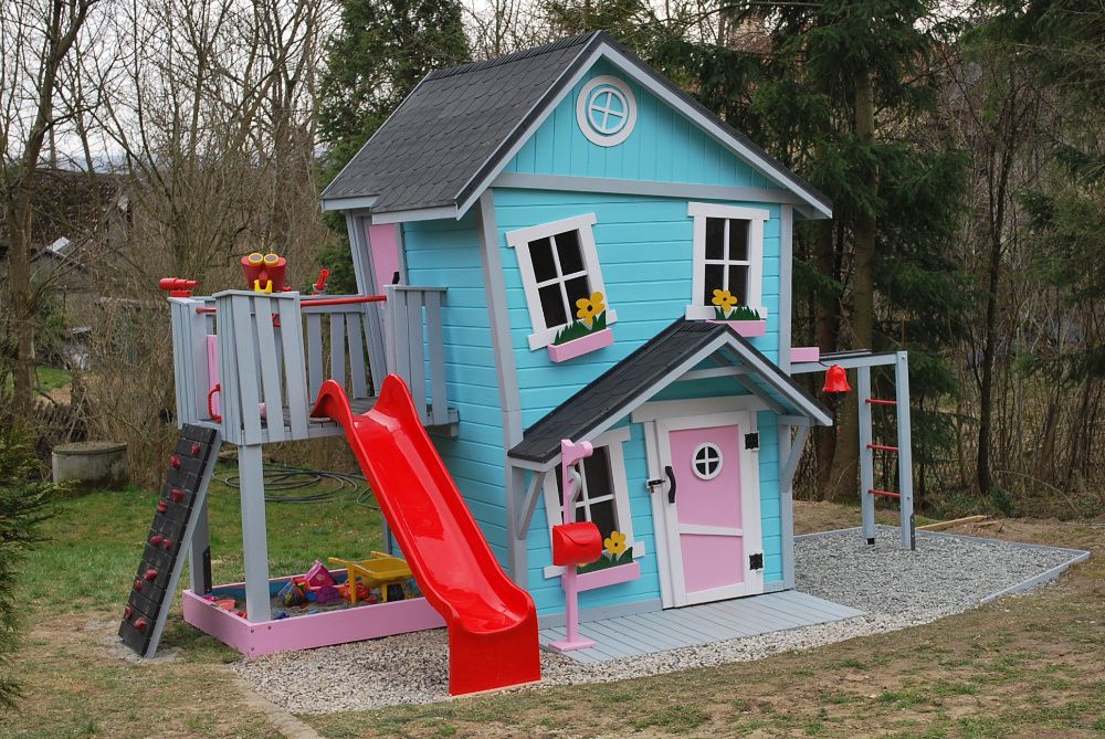 Drewniany Plac zabaw PZ13! Domek Dla dzieci!
