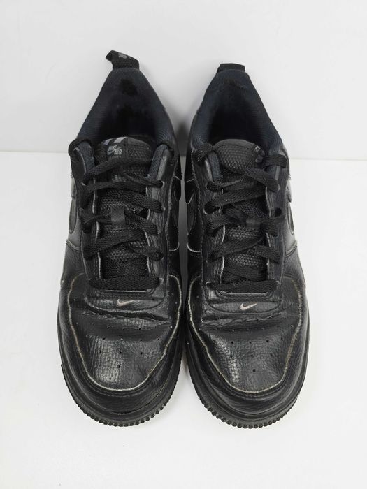 Nike Air Force One czarne buty skórzane w rozmiarze 39