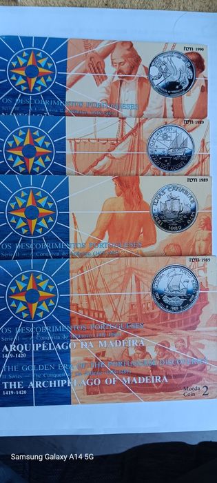 II série dos Descobrimentos de 1989/90. Prata 925.