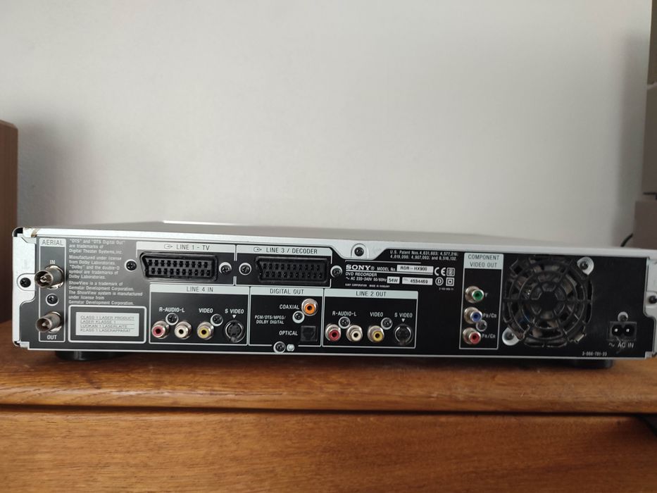 WYPRZEDAŻ!Nagrywaka DVD Sony RdR hx 900