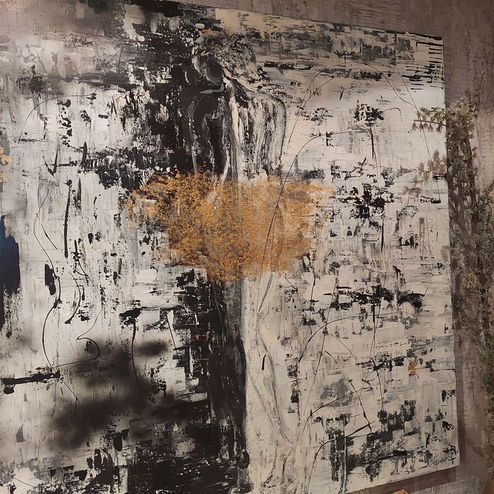 Obraz olejny, 100x100