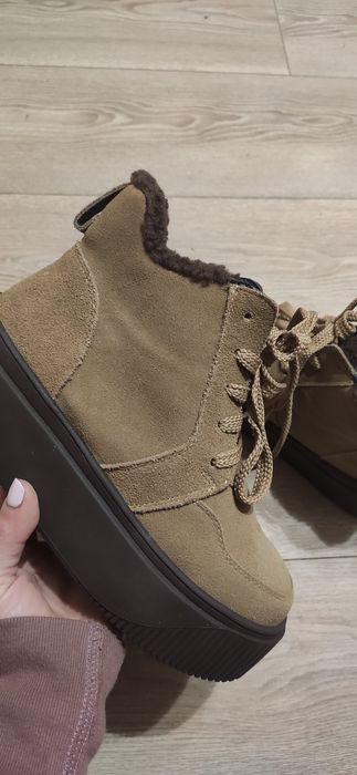 Черевички натуральний замш