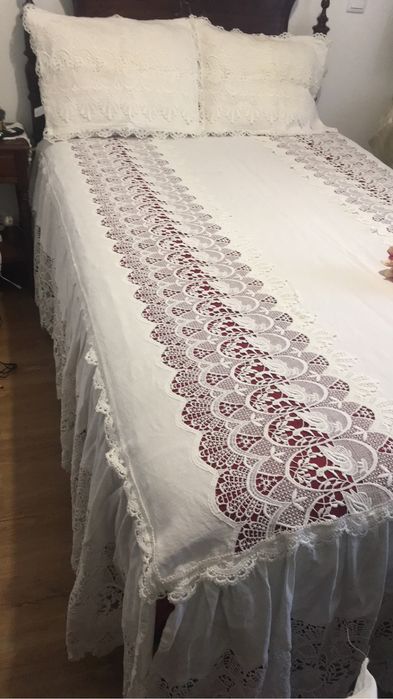 Linda colcha de casal