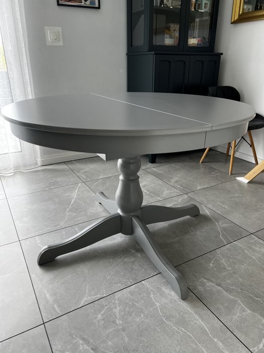 Stoł ROSENTORP rozkładany szary 110/155 IKEA