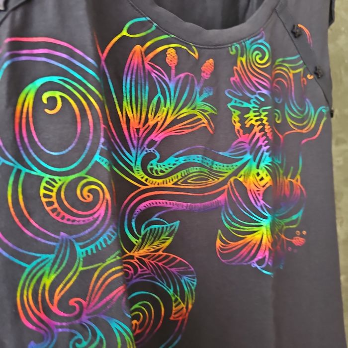 T-shirt Esotiq granat