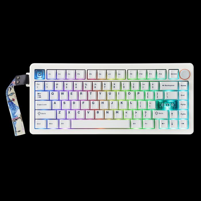 CIDOO QK75‼️НОВІ‼️Black та White механічна клавіатура безпровідна