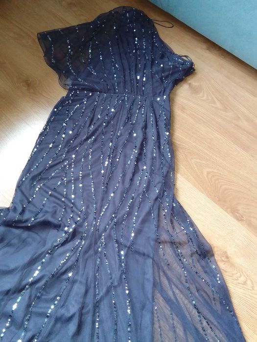 Sukienka na wesele elegancka z cekinami Anna  Field 36