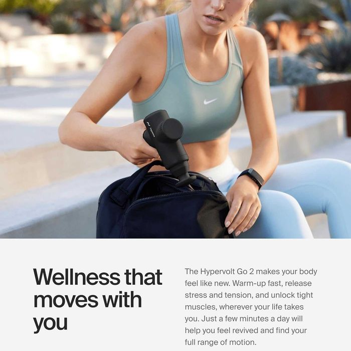 Перкусійний масажер Hyperice Hypervolt Go 2 (55205 001-01) Original