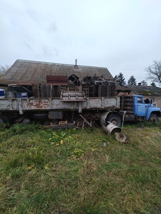 Зіл тягач з причепом