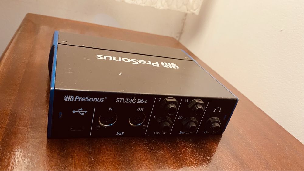 Placa de som Presonus Studio 26C