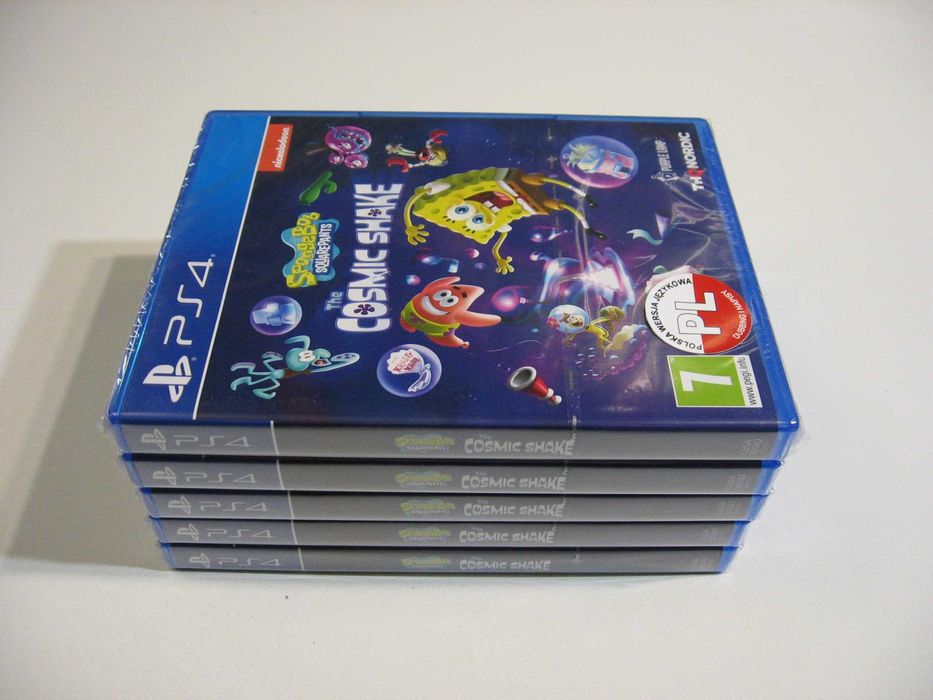 SpongeBob SquarePants The Cosmic Shake PL - GRA Ps4 - Opole 3016