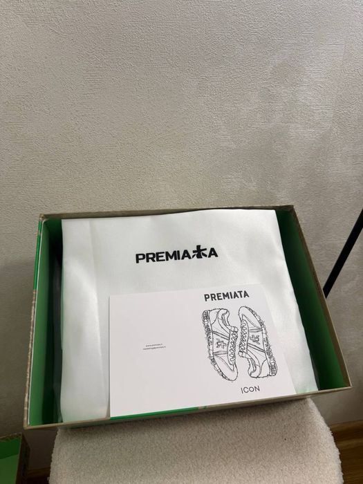 Зимові Шкіряні кросівки Premiata хутро зимние кросовки