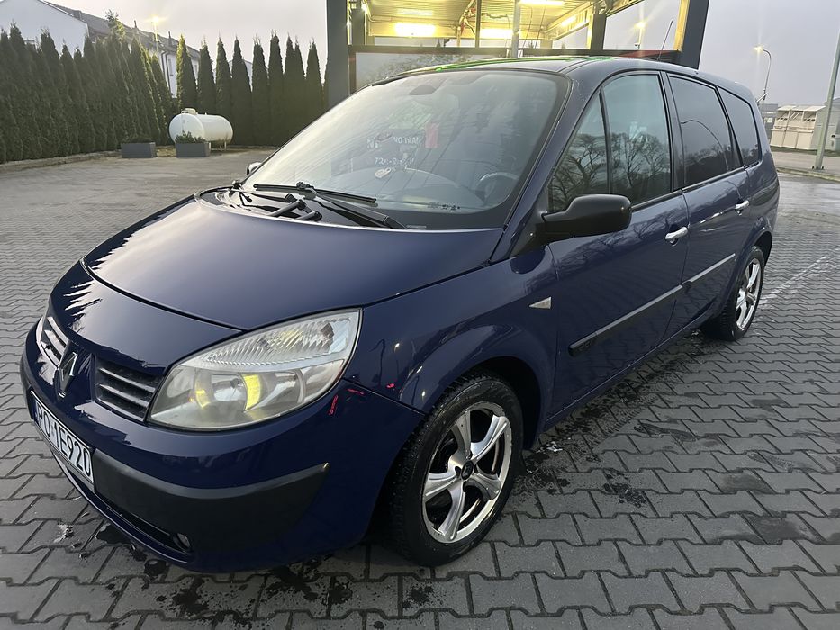 Renault Scenic 1,5 diesel 7-osób hak alu klima