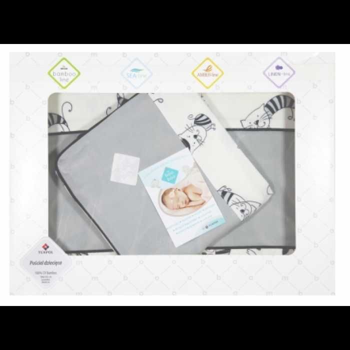 NOWA pościel bambusowa dziecięca Koty Paryskie