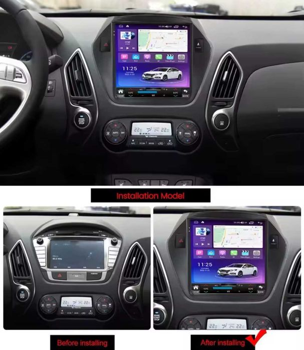 ‼️ Hyundai Santa Fe Tucson ix35 ix45 ‼️ Android магнітола Carplay