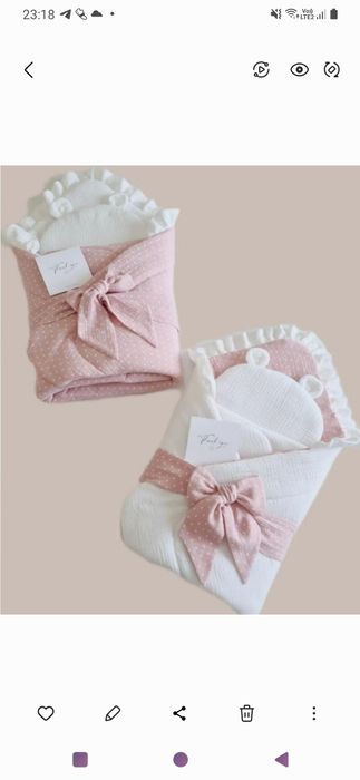 Пледик+ конверт+ подушечка