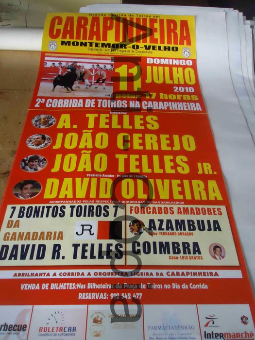 Cartazes de Montra 7