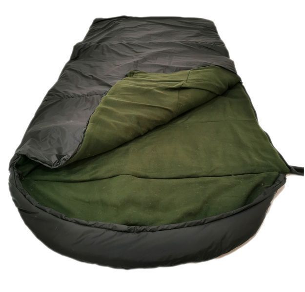 Спальний мішок метрової ширини теплий на флісі, зимовий спальник -25