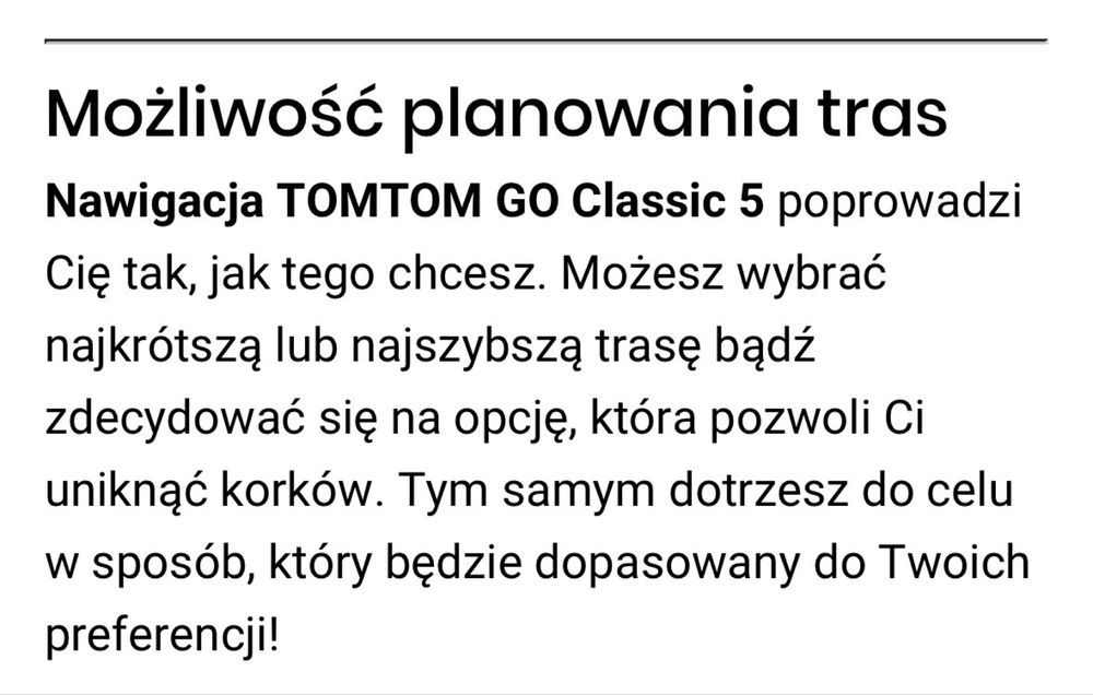 Nawigacja TomTom
