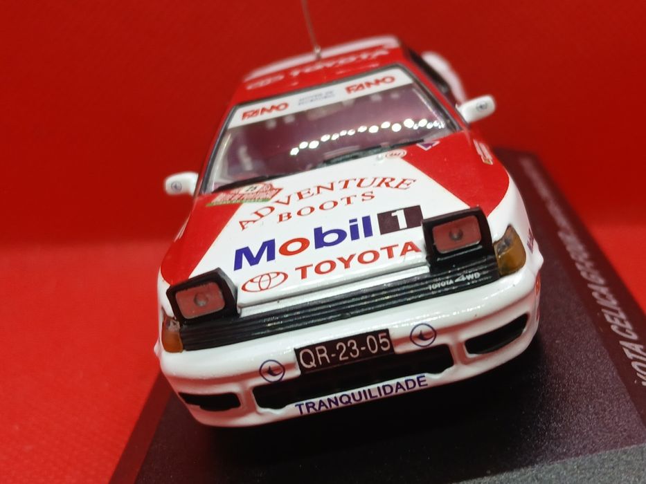 Miniatura 1/43 Toyota Celica Gt Four Joaquim Santos  Rally  de Portugal
