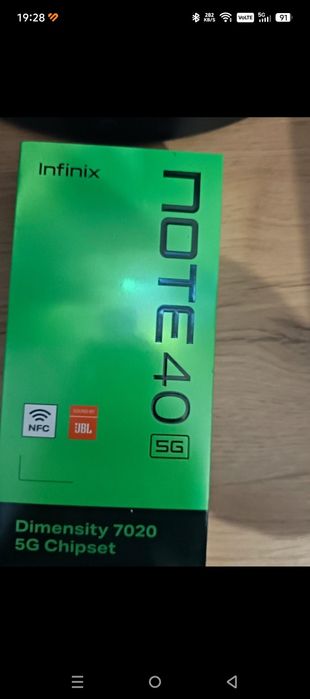 Telefon infinix note 40 na gwarancji