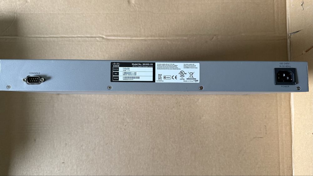 Switch Cisco SG300-28 SFP zarządzalny / smart / managed