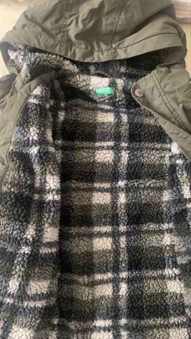 Parka Benetton 10/11 anos