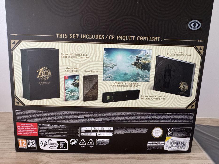 The Legend of Zelda Tears of the Kingdom COLLECTOR EDITION SELADO