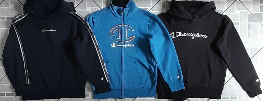 bluzy Champion rozm. 134 - 140 , cena za TRZY