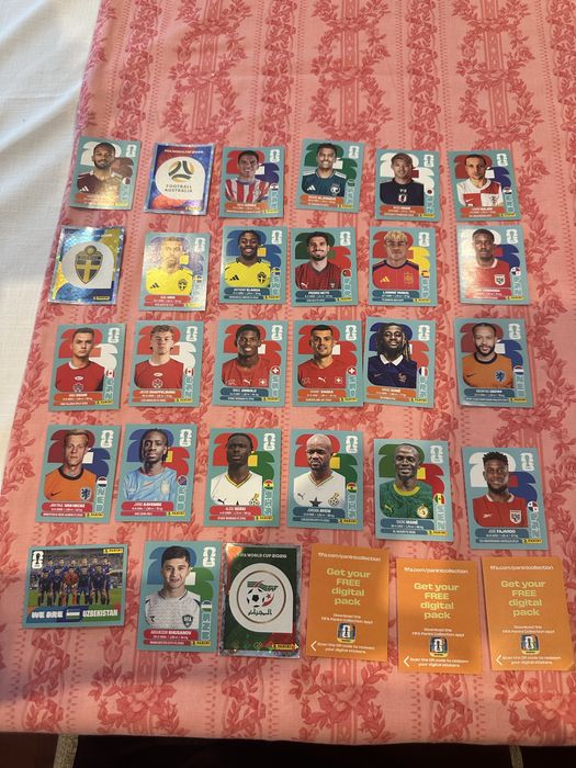 Cromos mundial panini 2026