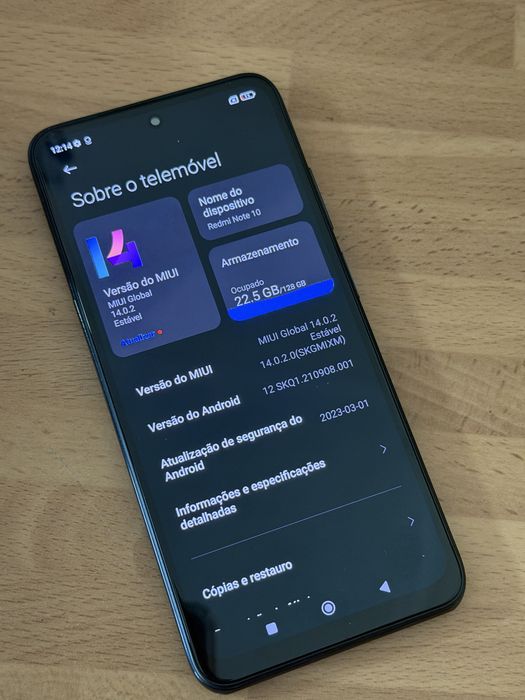 Xiaomi redmi note 10 4g 128gb desbloqueado(ACEITO RETOMA)