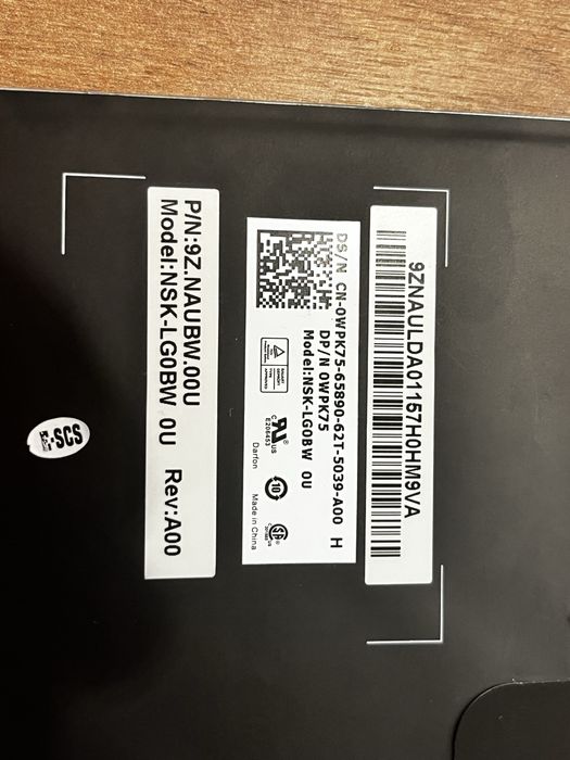 Orginalna klawiatura do laptopa Dell Inspiron 15 7537