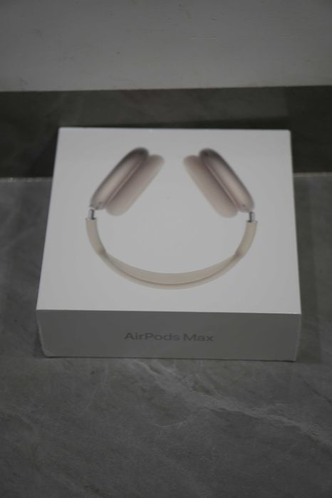 ANC słuchawki .Apple AirPods Max Starlight Nowe